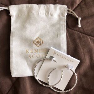 NWT Kendra Scott Birdie Hoop Earrings